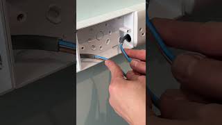 The best socket in the world made easy with Prysmian twin and earth electrician [upl. by Nilok335]