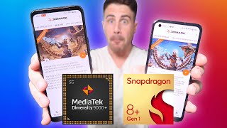 SNAPDRAGON 8 GEN 1 VS MTK Dimensity 9000 ¡LA BATALLA DEFINITIVA [upl. by Alyl287]