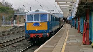 86259 1z86 Euston  Carlisle Cumbrian Mountain Express Sat 27th January 2024 [upl. by Annawak]