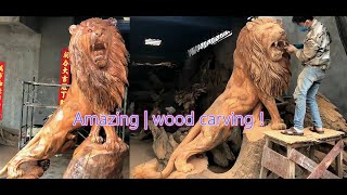 Wood carving  Ingenious Woodworking Masterpiece Most Amazing Project [upl. by Attiuqihc]