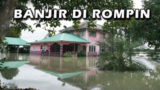 BANJIR DI ROMPIN [upl. by Ynetsed]