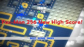 PACMAN 256 New High Score [upl. by Rdnaskela478]