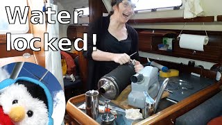 Waterlock  Volva Penta Exhaust  Winter Sailing  Ep 121 [upl. by Dona]