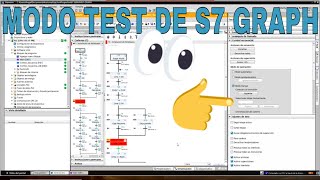 MODO TEST de PRUEBAS de GRAFCET en TIA PORTAL  PLC ESPAÑOL 🚀 109 [upl. by Scottie828]