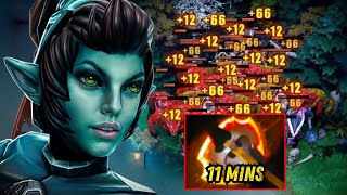 11Mins Battle Fury Insane Farm Hero Mode 36Kills Phantom Assassin 900GPM Carry Dota 2 [upl. by Aicened]