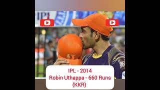 IPL Orange Cap winners in IPL History 2008  2023 🏏ipl youtubeshorts cricket shorts [upl. by Jorry]