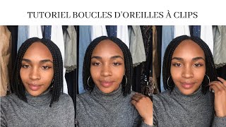 PORTER DES BOUCLES DOREILLES SANS AVOIR LES OREILLES PERCÉES  ⎮ YO EMY [upl. by Eillime333]