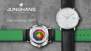 Junghans max bill Edition 2017 [upl. by Ynor]