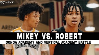 Mikey Williams and Vertical Academy battle Robert Dillingham and Donda Academy at the R1AClassic [upl. by Durer]