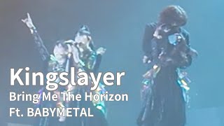 BMTH ft BABYMETAL  Kingslayer FanCam Live at NEXFEST 2023 in Tokyo [upl. by Vanhomrigh517]