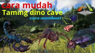 TAMING DINO GOA  TAME ARANEO  TAME ARTHROPLUERA  TAME PULMONOSCORPIUS  ARK MOBILE INDONESIA [upl. by Alyaj987]