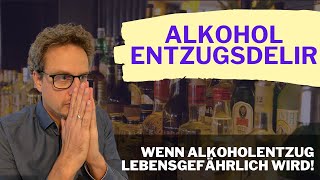 Alkoholentzugsdelir – Wenn Alkoholentzug lebensgefährlich wird heilpraktikerwissenkompakt [upl. by Ahsilla]