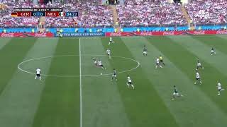 Alemania 0  1 México Gol del Chucky Lozano [upl. by Esirahs]