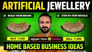 Artificial Jewellery Business Idea  1000 Orders on Amazon amp Flipkart  Start up business ideas [upl. by Harrie]