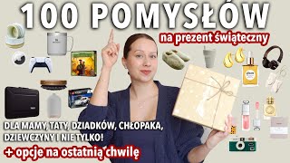 100 POMYSŁÓW NA PREZENT ŚWIĄTECZNY OPCJE NA OSTATNIĄ CHWILĘ  LINKI [upl. by Aborn286]