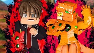 Minecraft O DEMONIO DRAGÃO DOURADO   ESCOLA DEMONIO  28 ‹ Goten › [upl. by Weinstock]