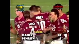 Penrith Vs Manly  Geoff Toovey carves up the Penrith Team [upl. by Sylvie145]