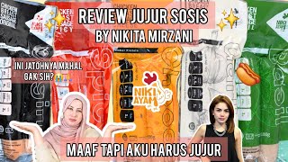 TASYI REVIEW JUJUR SOSIS MILIK KA NIKITA MIRZANI  MAAF TAPI AKU HARUS JUJUR 😱 [upl. by Lalage49]