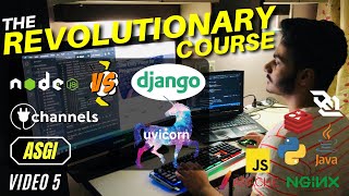 🔴 Django VS NodeJS  ASGI VS WSGI  Uvicorn Daphne  Django Channels  Async VS Sync  Async Stacks [upl. by Okir398]