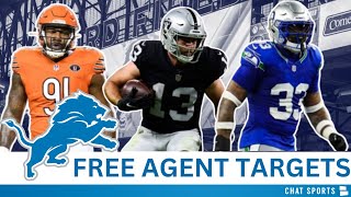 Detroit Lions Free Agent Targets After The 2024 NFL Draft Ft Yannick Ngakoue amp Quandre Diggs [upl. by Sibby]