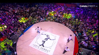 Popping Quarter Final  Juste Debout 2011  Marabout amp Blondy vs Poppin J amp Crazy Kyo [upl. by Fawcett767]