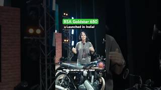 BSA Goldstar launched in India at ₹ 3Lakh youtubeshorts automobile review [upl. by Reifel809]