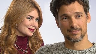 Palina Rojinski amp Florian David Fitz in WILLKOMMEN BEI DEN HARTMANNS  Interview [upl. by Moe910]