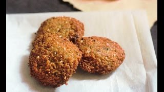 Falafel Recipe How to make the Arabic Falafel Recipe [upl. by Irep]