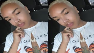 HOW TO CUT YOUR OWN BUZZ CUT AT HOME BLACK GIRL EDITION [upl. by Yednarb]