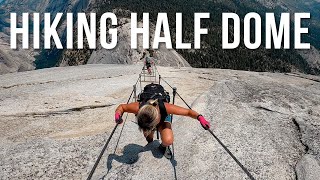 Hiking Half Dome  Yosemite National Park [upl. by Zug]