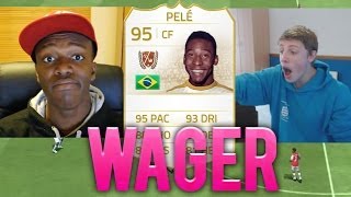 PELE LEGEND WAGER vs KSI  FIFA 14 Next Gen Ultimate Team [upl. by Guimond587]