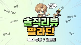 메이플메이플스토리 팔라딘 솔직리뷰2탄보스 및 실전팁 [upl. by Auginahs673]