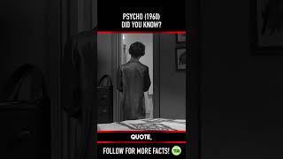 Did you know THIS about PSYCHO 1960 Fact 4 [upl. by Radborne]