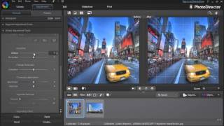 PhotoDirector  Correct Common LensRelated Distortions [upl. by Deland5]