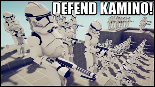 TABS Clone Army Holds KAMINO BRIDGES  Totally Accurate Battle Simulator Star Wars Mod [upl. by Jacinthe]