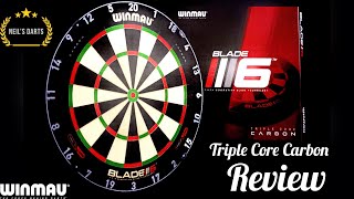 Winmau Blade 6 Triple Core Carbon HONEST Review [upl. by Frederich]