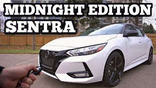 2022 Nissan Sentra SR Midnight Edition Test Drive and Review BETTER than the Honda Civic [upl. by Anitsim]