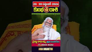 Kumbha Rasi  కుంభ రాశి kumbharasiphalalu kumbharasi weeklyrashiphalalu septemberrasiphalalu [upl. by Marih]