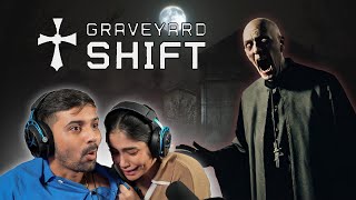 We Quit while playing this Horror game  Graveyard Shift [upl. by Fredelia]