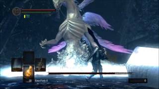 Dark Souls How to get Moonlight Greatsword  Seath the Scaleless Boss Fight [upl. by Bolton261]