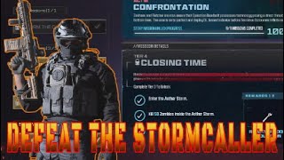 MW3 Zombies  Defeat Stormcaller Inside the Aether Storm quotClosing Timequot Mission Guide [upl. by Eustasius402]