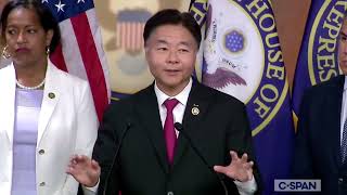 REP LIEU TALKS DEMOCRATIC ECONOMIC PRIORITIES DURING HOUSE DEMOCRATIC LEADERSHIP PRESS CONFERENCE [upl. by Niawd]