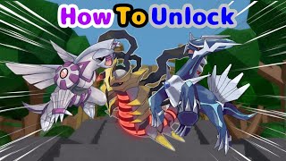 How To Find Palkia Dialga amp Giratina In Project Polaro  Roblox Project Polaro [upl. by Mcdougall]