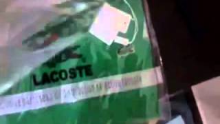 Ioffer unboxing review best POLO LACOSTE 14 [upl. by Atinuj]