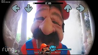 FNF Vs Ring Cam Mario but its the original images Reskin showcase [upl. by Nixon]