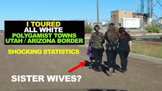 I Toured All White Polygamist Towns On The Utah  Arizona Border  The Statistics Are Shocking [upl. by Alegre390]