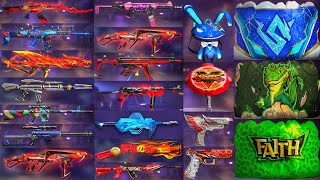 PACK de TEXTURA DE ARMAS ATUALIZADO FUNCIONA NO SUAVE PEGA RANK ANTI BANIMENTO V2  FREE FIRE [upl. by Ulric]