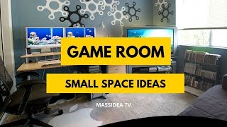 50 Creative Small Space Game Room Ideas for Your Room [upl. by Kutzer279]