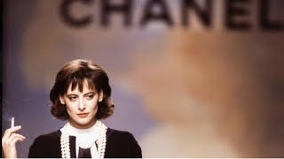 80s Chanel by Karl Lagerfeld  Ines de la Fressange runway compilation HD [upl. by Cosenza]