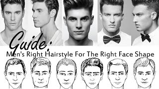 How To Choose Best Hairstyle For Your Face Shape For Men  How To Pick A New Mens Hair Style [upl. by Anialeh349]